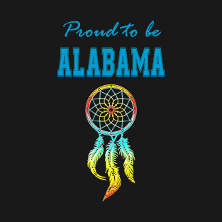 Native American Alabama Dreamcatcher 48 T-Shirt