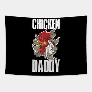 Chicken Daddy Funny Chicken Gift Tapestry