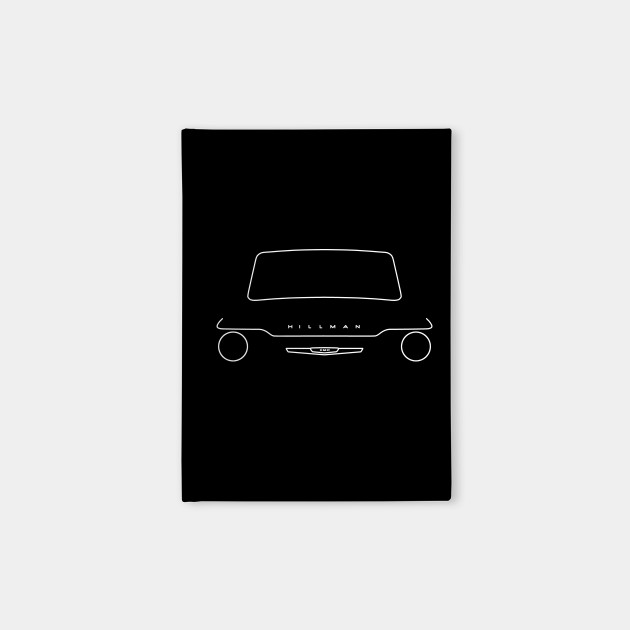 Hillman Imp Mark I outline (white)
