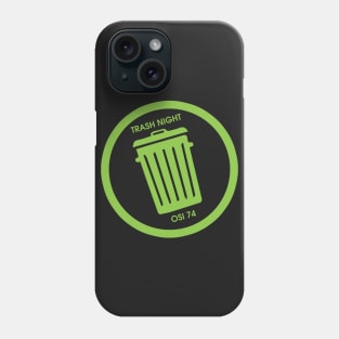 Trash Night Can Logo Phone Case