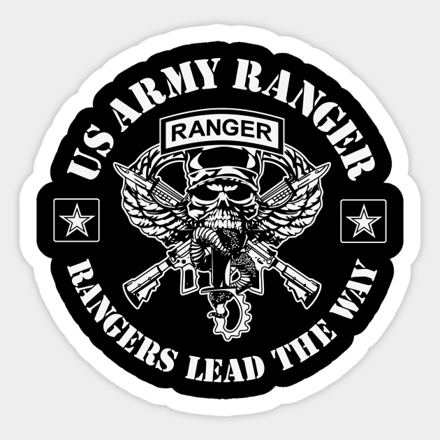 Army Rangers Lead The Way Army Rangers Lead The Way Sticker