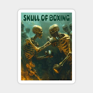 Skull of Boxing Magnet