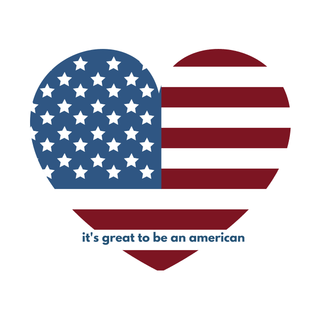 It's great to be an american by Gentles 