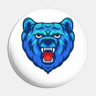 Roar of Wild Bear Pin