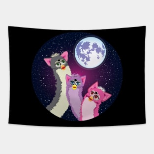 Three Furb Moon Tapestry