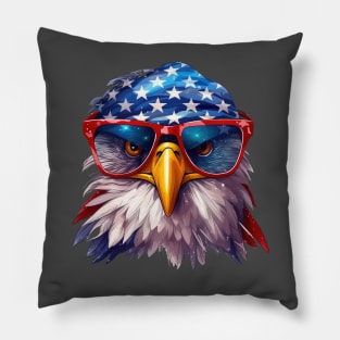 American Eagle Biker Pillow