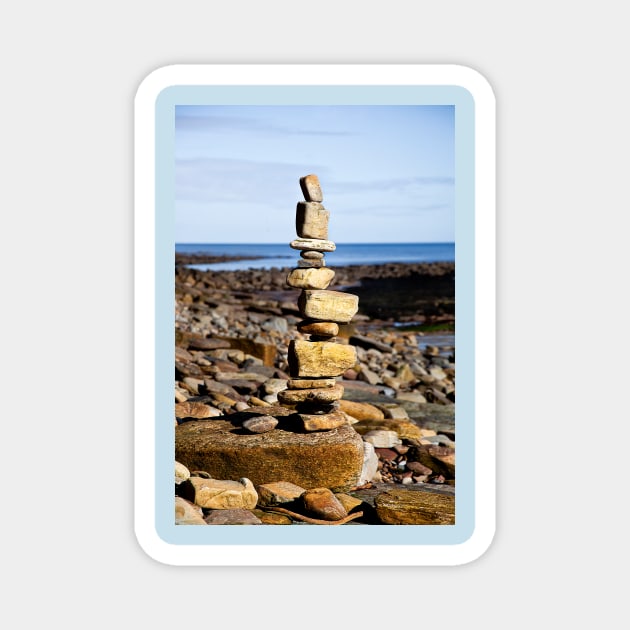 Pile of stones Magnet by Violaman