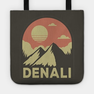 denali national park  mountains Tote