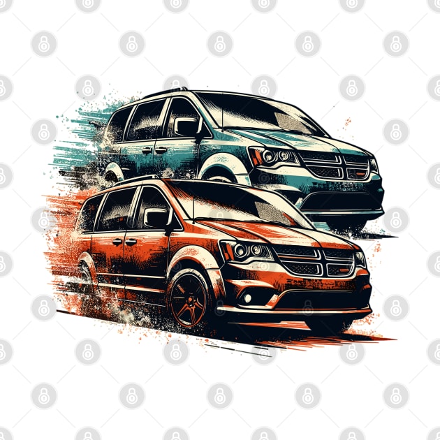 Dodge Caravan by Vehicles-Art