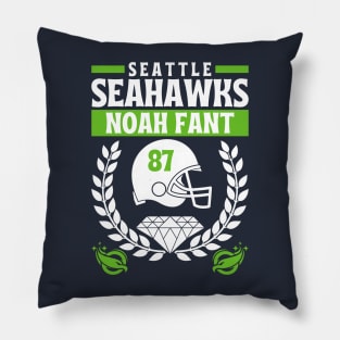 Seattle Seahawks Noah Fant 87 Edition 2 Pillow