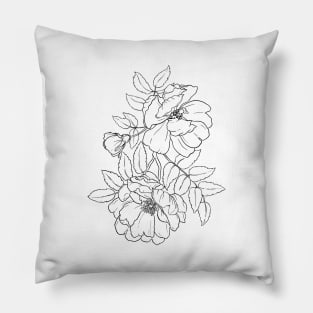 Midsummer Roses Pillow