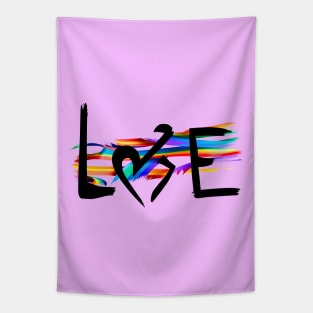 LGTB love art Tapestry