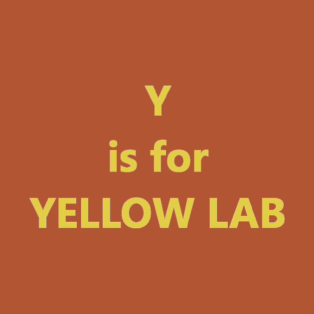 y is for yellow lab by Wanderingangel