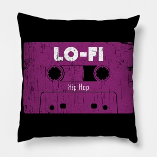 Lo-Fi Hip Hop Vintage Tape Pillow