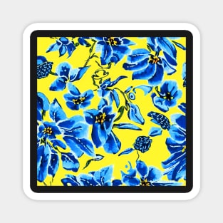 flower t shirt design Magnet