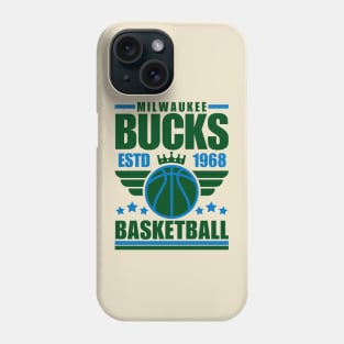 Milwaukee Bucks 1968 Basketball Retro Phone Case