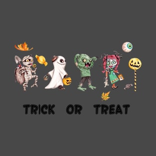 Halloween Trick or Treat and friends T-Shirt