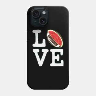 Love Football Watermelon Phone Case