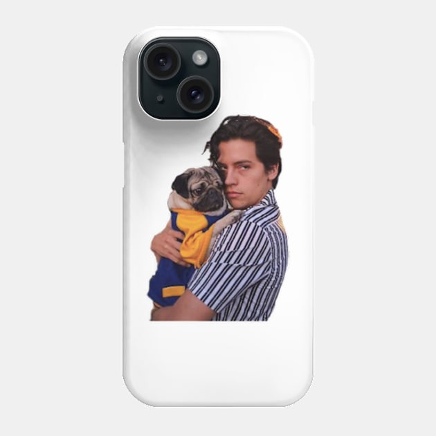 Cole Sprouse Sticker Phone Case by Biscuit25