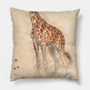 Stalwart Giraffe Pillow