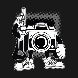 Funny Photography Comic Anime Camera T-Shirt