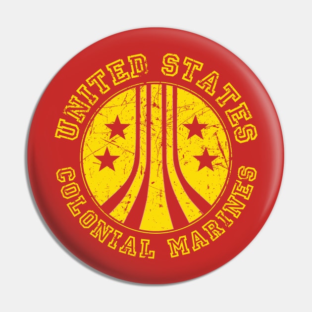 USCM Retro Pin by PopCultureShirts