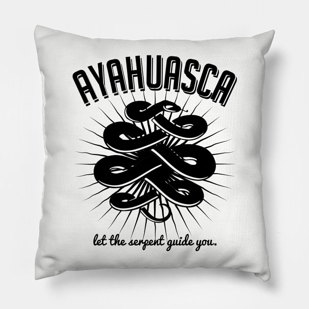Ayahuasca Pillow by bohemiangoods