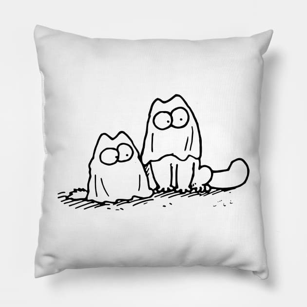 Simon's Cat Pillow by ProjectDogStudio