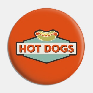 Hot Dogs Pin