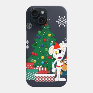 Danger Mouse And Penfold Around The Christmas Tree Phone Case