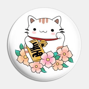 Lucky cat Pin