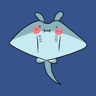 Cute Blushing Manta Ray T-Shirt