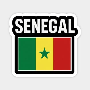 Senegal Flag Magnet