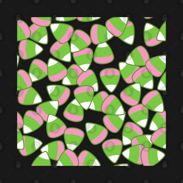 Sailor Jupiter Inspired Candy Corn Tile 2 by ziafrazier