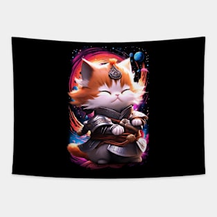 Samurai Cat 05 Tapestry