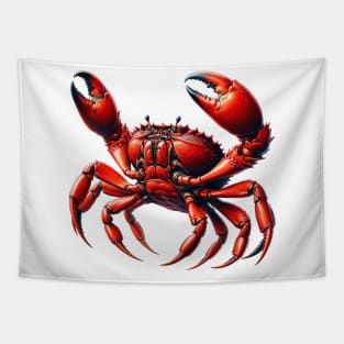 Christmas Island crab - natural history art Tapestry