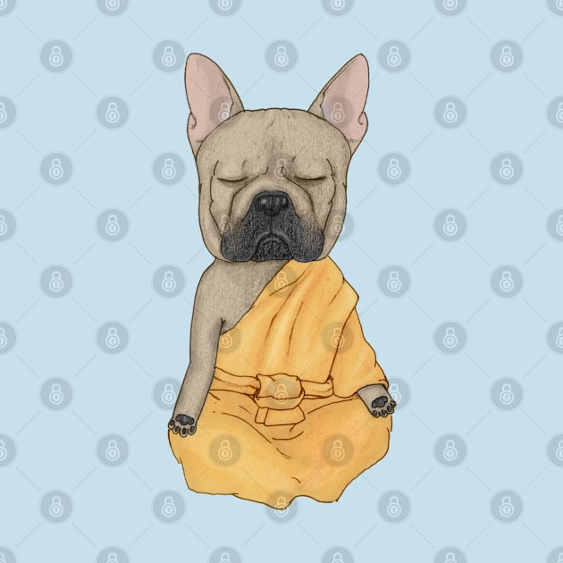 Frenchie meditation by Barruf