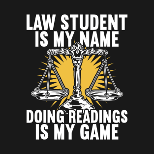 Law Student Attorney Lawyer T-Shirt