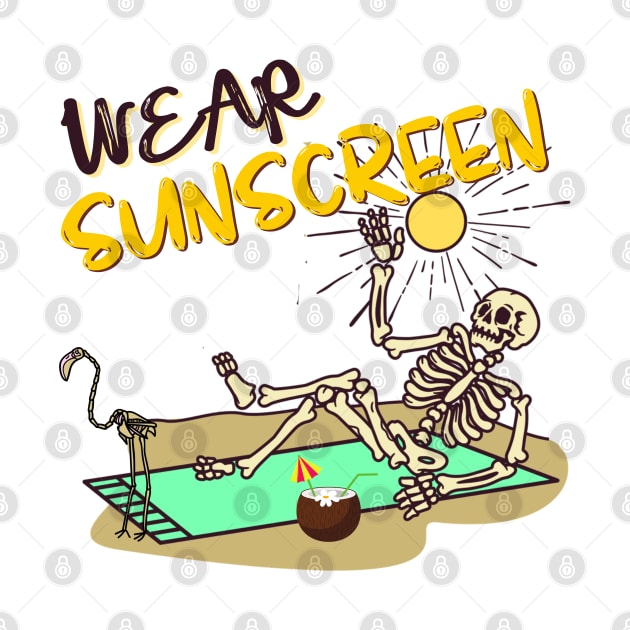 Wear Sunscreen by Once Upon a Find Couture 