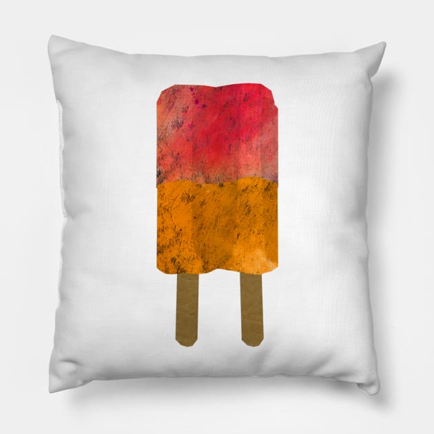 Ice lolly - kids are expensive edition Pillow by Babban Gaelg