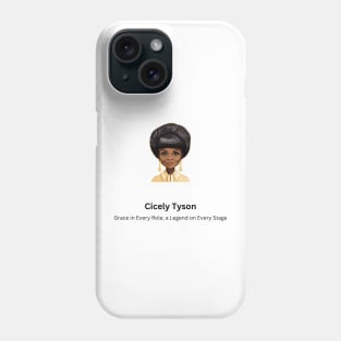 Icon: Cicely Tyson Phone Case