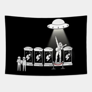 alien museum Tapestry