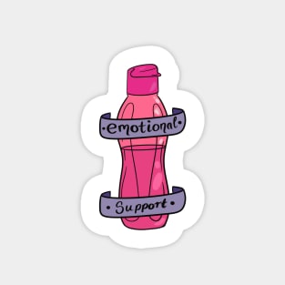 Emotional support water bottle Magnet