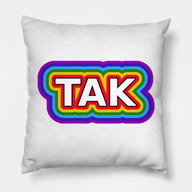 Tak Tęcza Pillow by InspirationPL