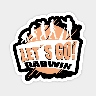 Lets Go Darwin -Let´s Go Darwin Magnet