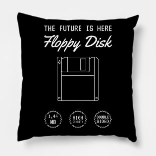 Floppy Disk: the future is here! Pillow