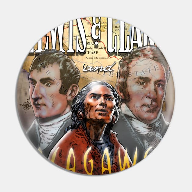 LEWIS + CLARK + SACAGAWEA Pin by ArlenSchumer