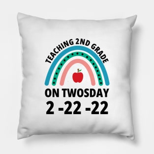 Teaching 2nd Grade On Twosday 2-22-22 Pillow