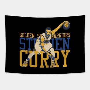 Steph Curry Pop Art Graphic Tapestry