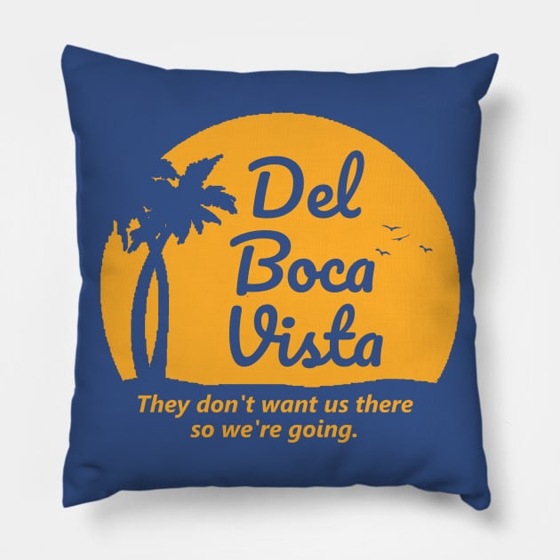 Seinfeld Del Boca Vista Retirement Community Pillow by Bigfinz